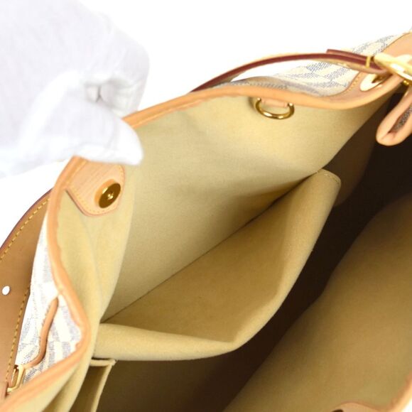 Louis Vuitton Galliera PM Tote Shoulder Bag Damier Azur White - Picture 13 of 13